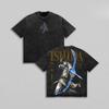 Uryu Ishida BLEACH T-shirt Men Women Clothing Anime Graphic Vintage Washed T Shirt Summer Fashion Oversized Cotton Tees Clothes