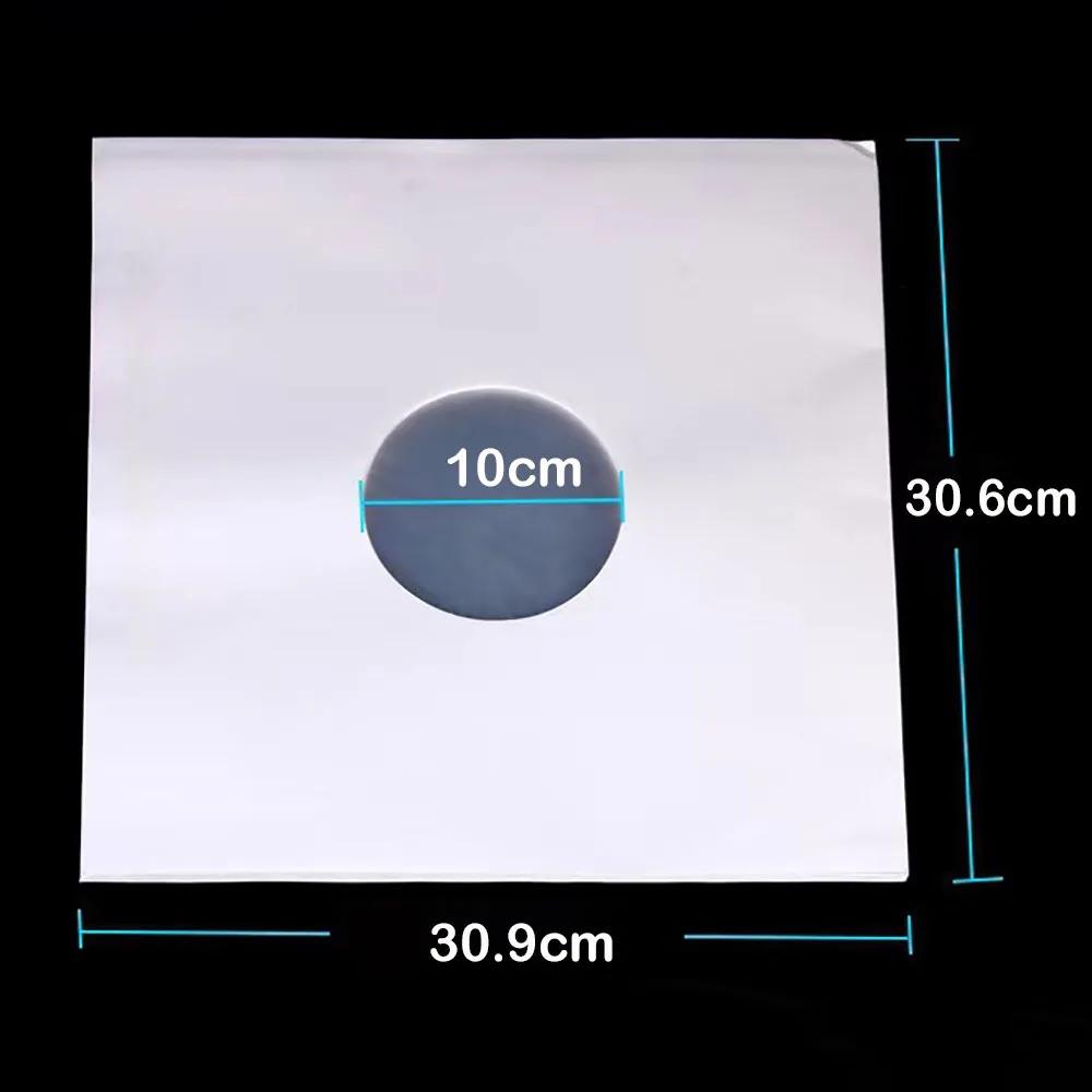 Useful 7/10/12inch Vinyl Records Sleeve Resealable LP Record Cover Record Protection Vinyl Outer Sleeves Record Storage Bags