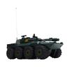 8WD RC Tank Toy, 1 32 Scale 2.4Ghz Amphibious All Terrain Remote Control Vehicle, 360 degrees  Rotating Crawler Car for