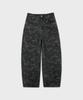 PROJECT3 Camo Balloon Denim Pants [Kaki Camo]_Bc2782