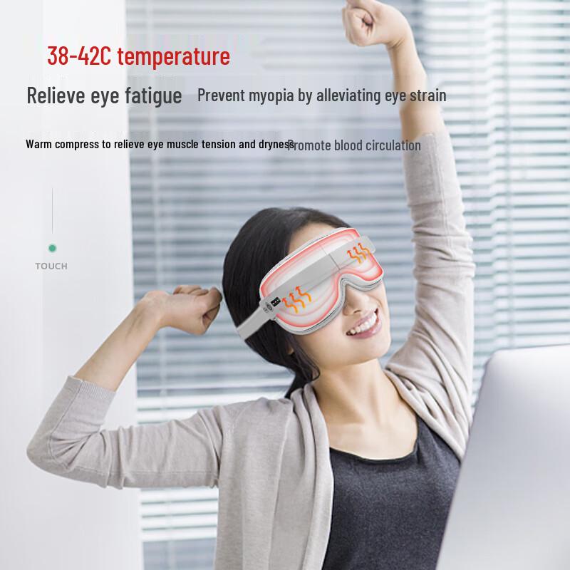 Smart Bluetooth Eye Massager with Vibration and Music