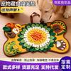 Dog Snuffle Mat Slow Feeding Mental Stimulation Interactive Puzzle Toy Durable Fabric Chew Resistant Pet Enrichment Pad