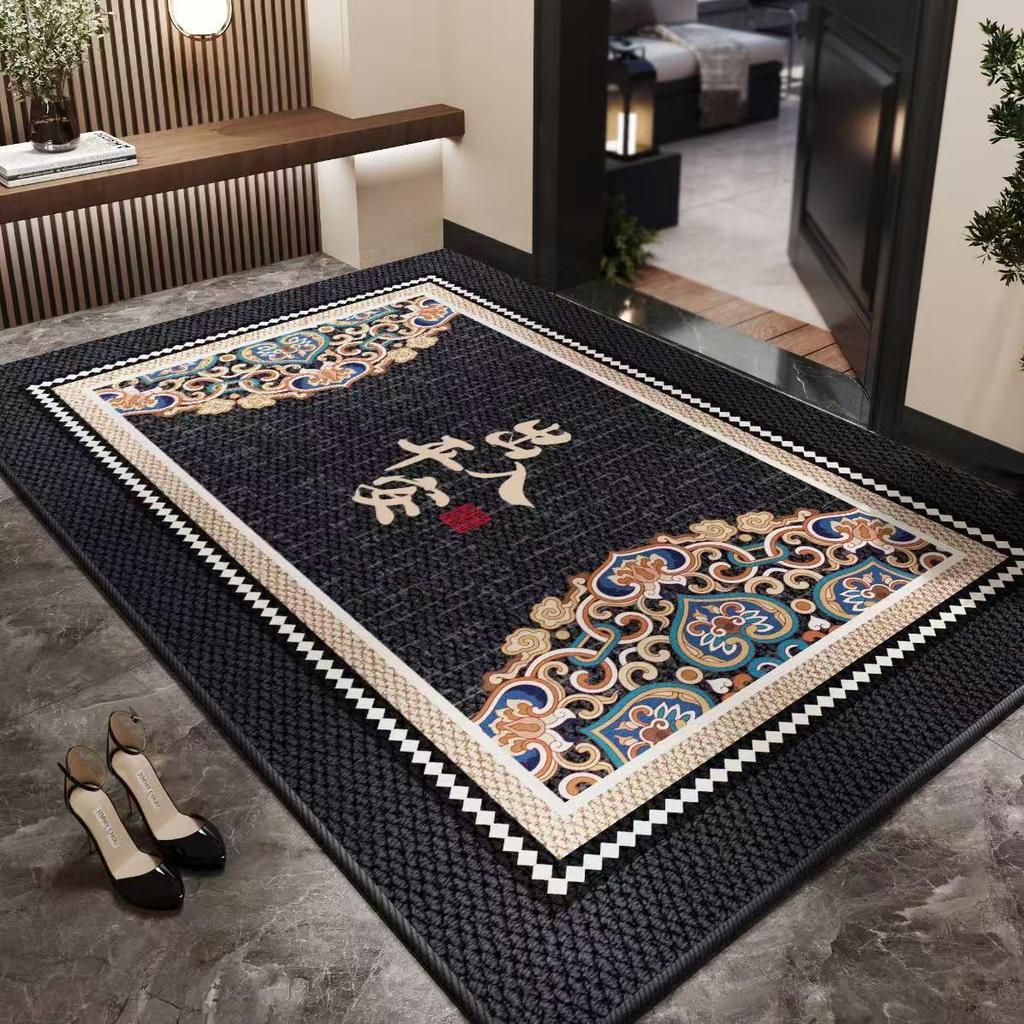 Neue chinesische Stil Eingangsmatte Verschleißfester und Schmutzabweisender Teppich