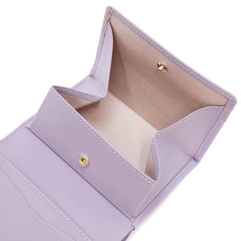 Bi-fold Box Wallet Jardin Purse 85-1160 Lavender
