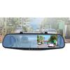 E-ACE Dashcam Car Dvr 4.3 Inch Mirror FHD 1080P Camera Optional Dual Lens DVR  Rearview Mirror Dash Camera Video Recorder Auto