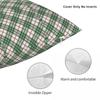 Plaid & Holiday Christmas Pillow Cover Novelty Pillow Case Sofa Bedroom Home Decor Cushion Cover Soft Printed Pillowcases Gift