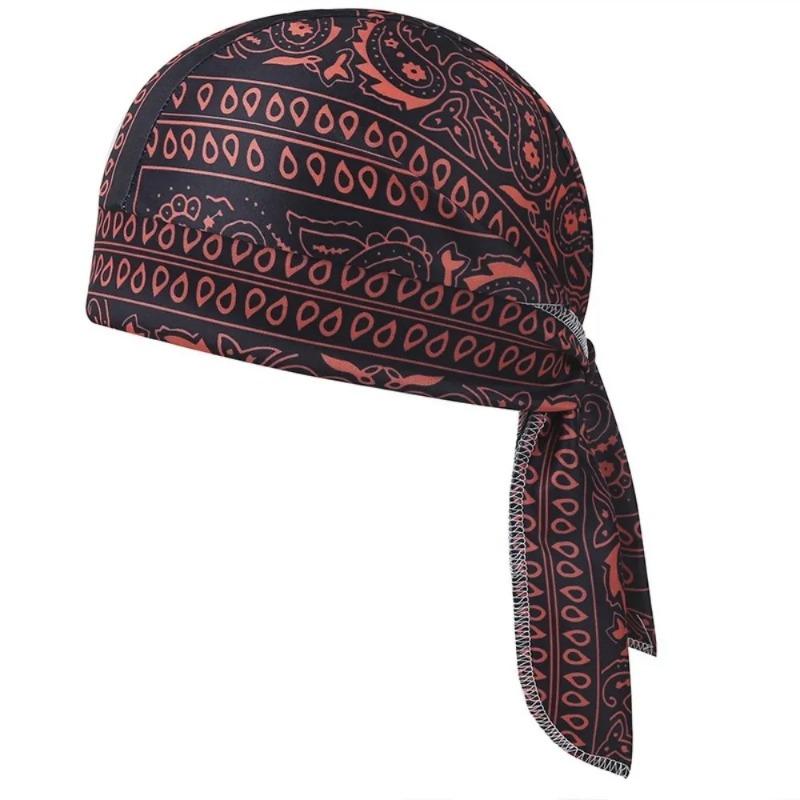 Men Women Quick Dry Headscarf  Pirate Hat Outdoor Sport Cycling Bandana Sweat Absorbant Cancer Chemo Cap Muslim Turban