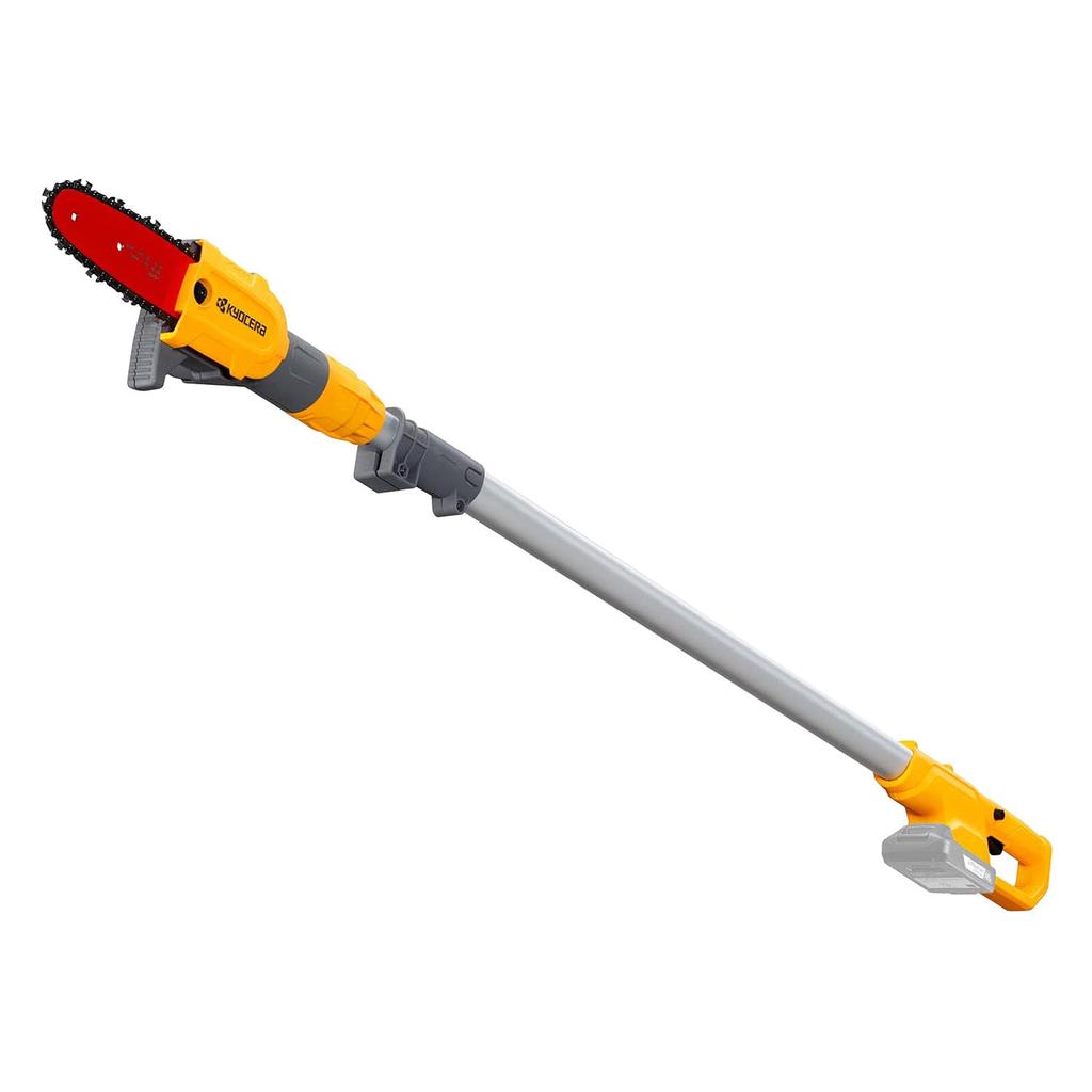 Kyocera Cordless Pole Body Only and Battery Pack Sold Cutting Length 616850B and Durable Telescopic Aluminum Pipe Ideal for Cutting High Effective
