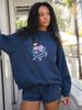 Women's Trendy Heavyweight Mid-High Collar Loose Hoodie - Fashionable and Comfortable for Spring and Autumn Seasons