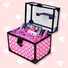 Cosmetics Case, Nail Makeup Set for Children and Girls, Large