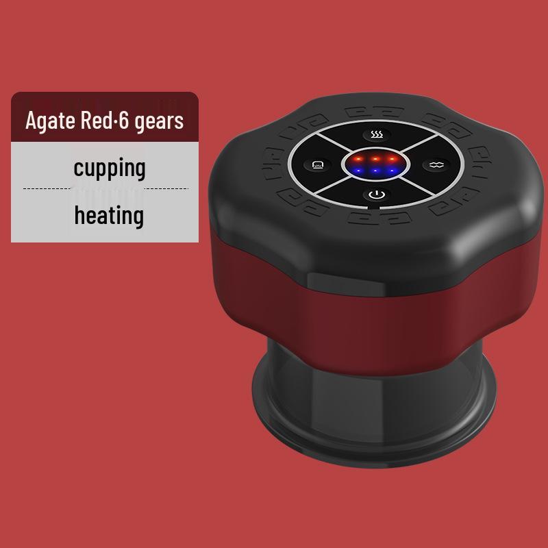 Akıllı Vakum Hacamat & Isıtma Masaj Aleti: Elektrikli Vakum, Meridyen Drenajı ve Fizyoterapi Aleti.