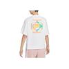 New Nike T Shirts Women's White FB8210-100