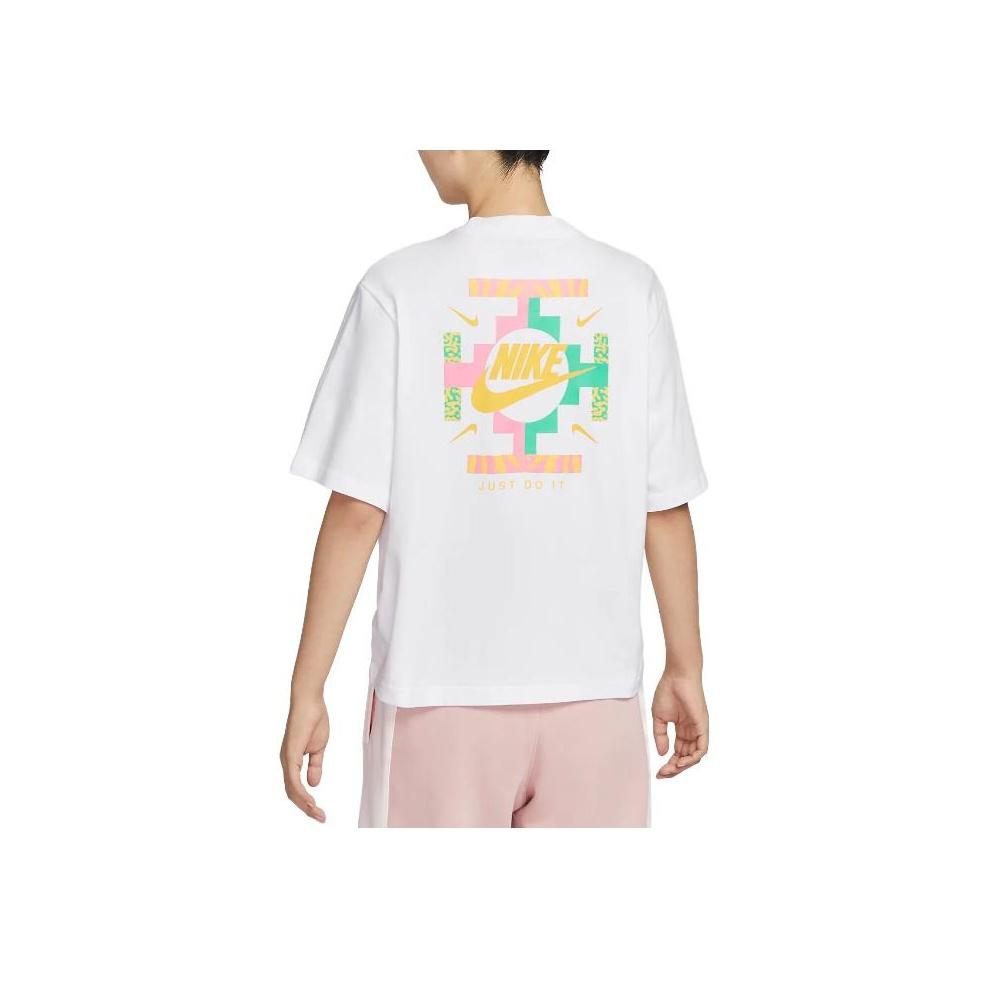 New Nike T Shirts Women's White FB8210-100
