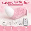 Remote Control Electric Fox Tail Belt Plush Electric Tail  Halloween Cosplay Performances, Etc