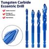 6/8/10/12mm Eccentric Twist Drill Bit Obliqued Head Eccentric Drill Bit Concrete Industrial Drill Bit Opener