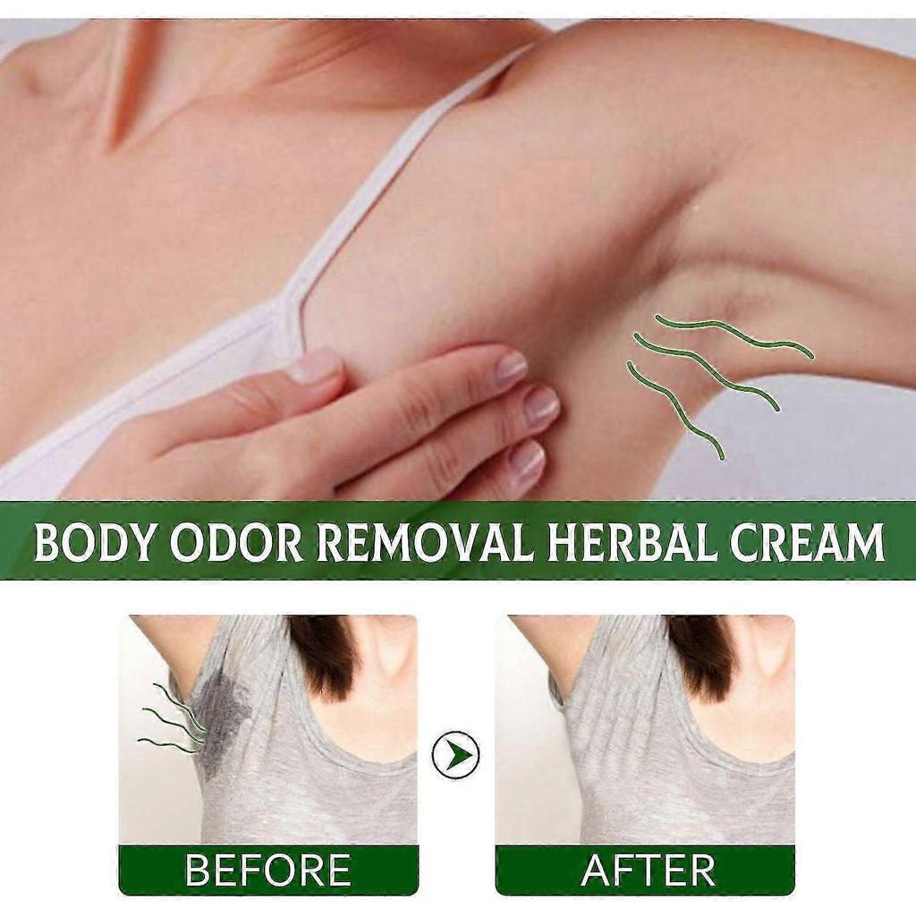 Eelhoe Body Care Herbal Cream Clean Armpit Odor Lasting Fragrance Refreshing Portable Neck Cream