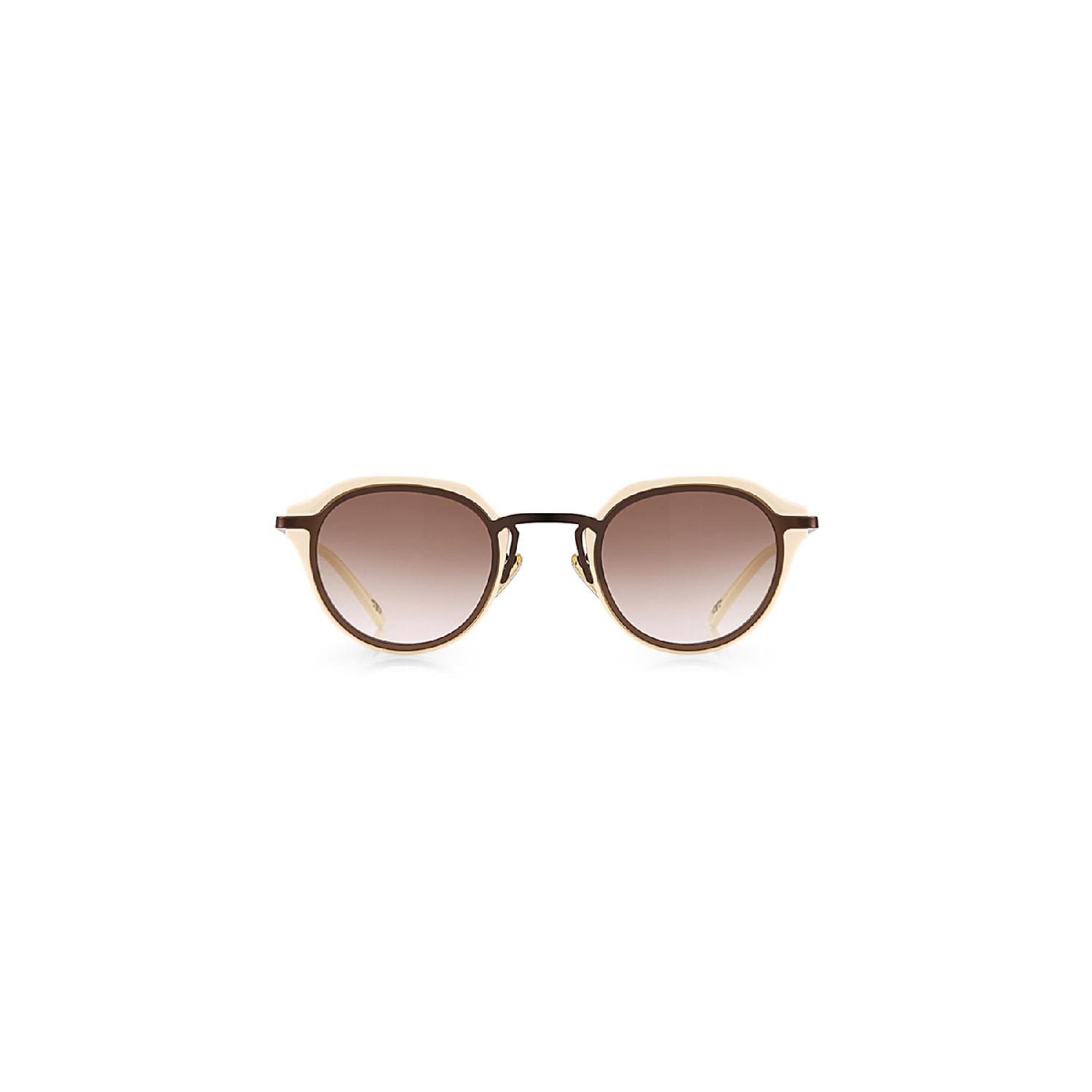 

Gssfb06305 Коричневые металлические солнцезащитные очки унисекс