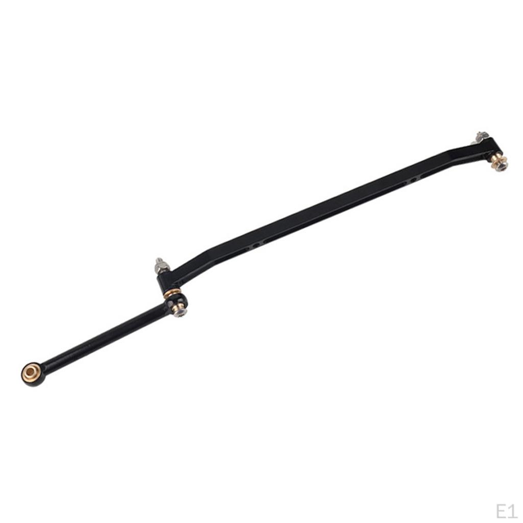 1:10 Steering Linkage Pull Rods Arm Black Metal for Axial SCX10 RC Car