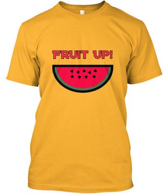 Fruit Up Tee T-Shirt Made In the USA Size S To 5XL