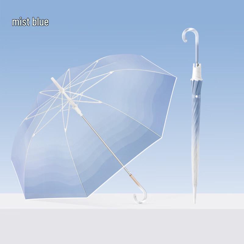 Nanqiao Gradient Clear Straight Umbrella