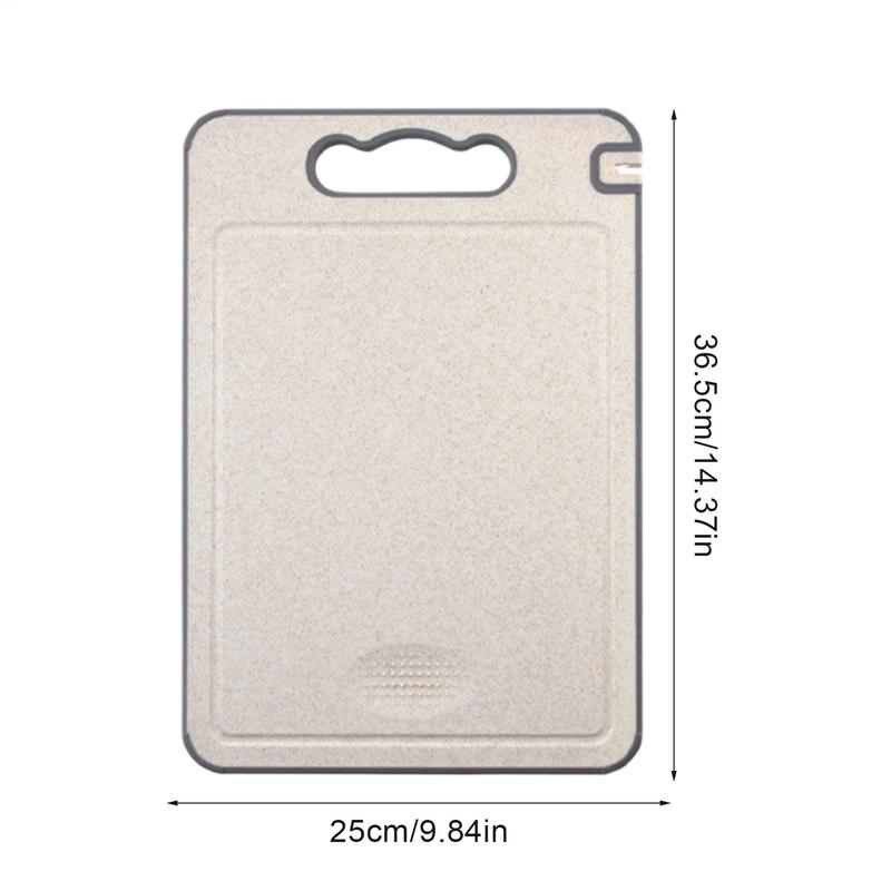 Stainless Steel Chopping Board Double-Sided Cutting Board With Built-In Grinder And Sharpener Kitchen Gadget Fruit Chopping