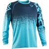 Spring and Autumn Round Neck 3D Printed Top Fashionable Casual Fitness Sports Long Sleeved Men's T-shirts