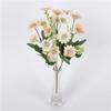 Plant Daisy Artificial Bridal Bouquet For Wedding Decor Living Room Arrangement