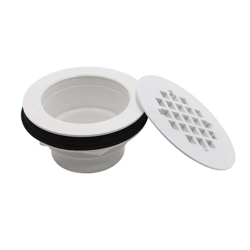 Portable Odor Resistant Shower Drain Plastic Floor Drain for Kitchen Supplies Sinks and Bathroom Basins Home Accessory