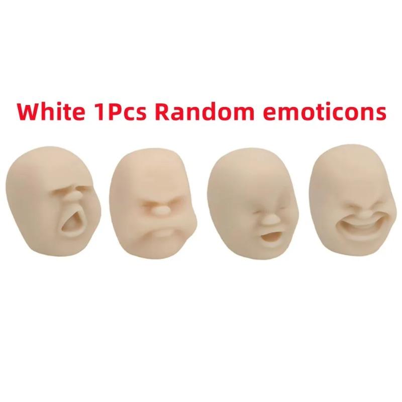 Novelty Fun Caomaru Antistress Ball Toy Human Face Emotion Vent Ball Resin Relax Doll Adult Stress Relieve Novelty Toys Gifts