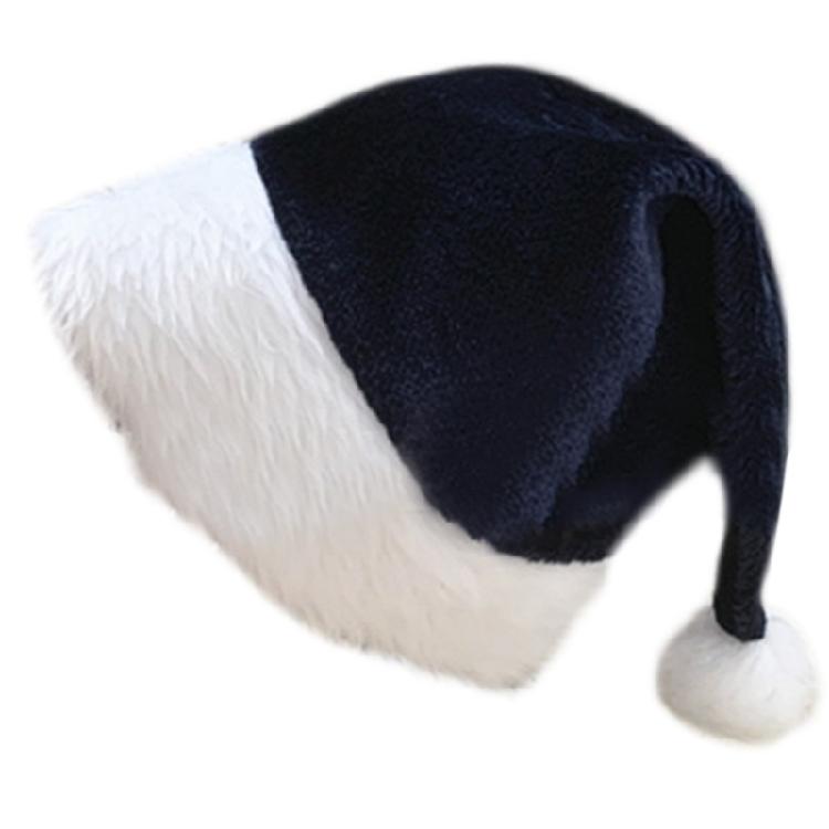 Christmas Party Hat Furry Christmas Hat Plush Santa Hat Christmas Party Decor