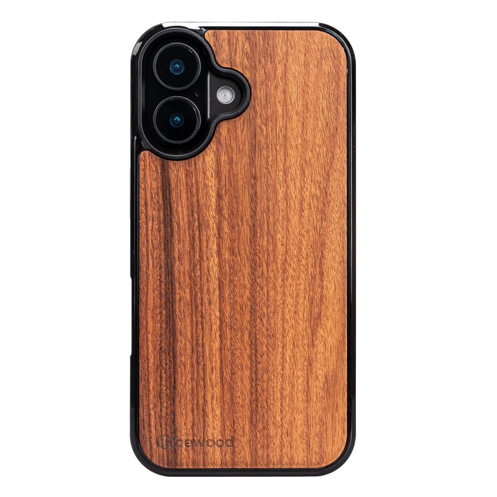 Bewood Wooden Case for iPhone 16, Rosewood Santos