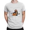 Zingend T-shirt voor Mannen Katoen Vintage T-shirt Ronde Hals Bonnie Raitt Zanger T-shirt Korte Mouw Kleding 4XL 5XL
