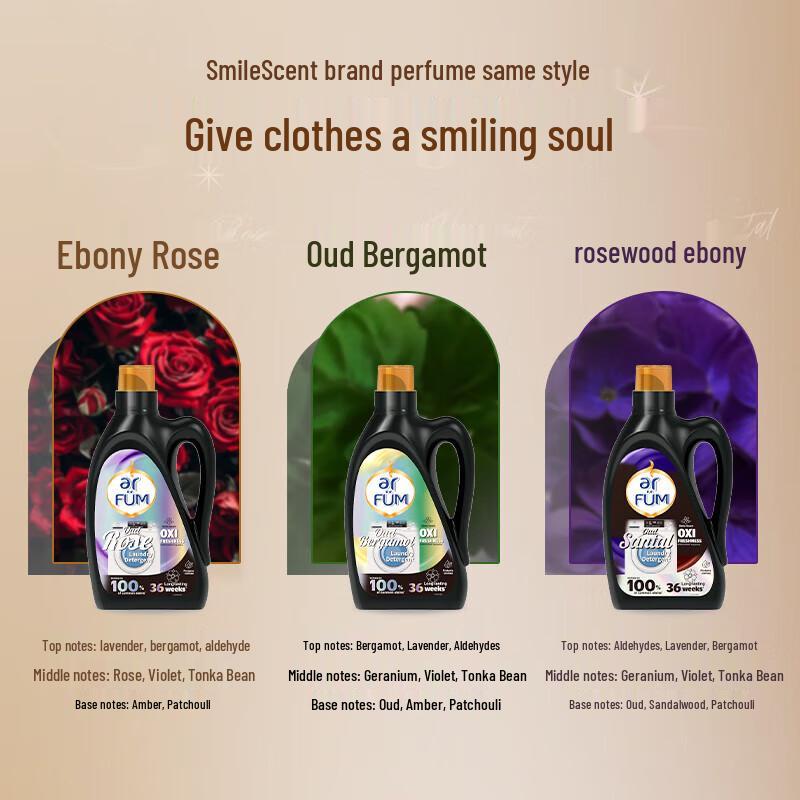 Walch FabUme Fragrance Laundry Detergent & Fabric Softener