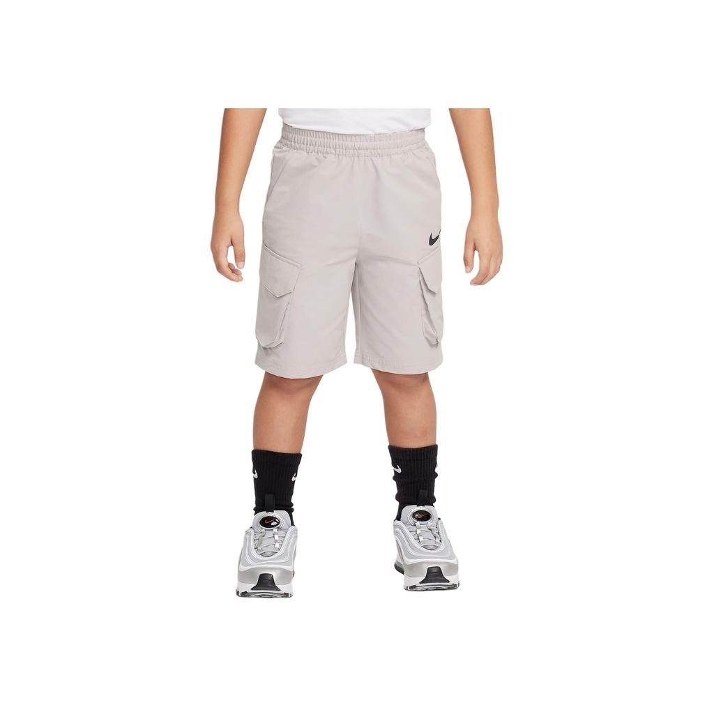 Nike Dri-Fit Casual Simple Quick-Dry Woven Shorts Kids Shorts University-Grey HQ7816-009