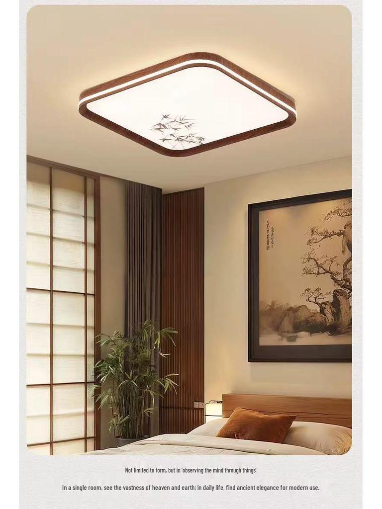2025 Chinese Style Full Spectrum Ceiling Lamp: Super Bright Light for Living Room, Bedroom, or Study