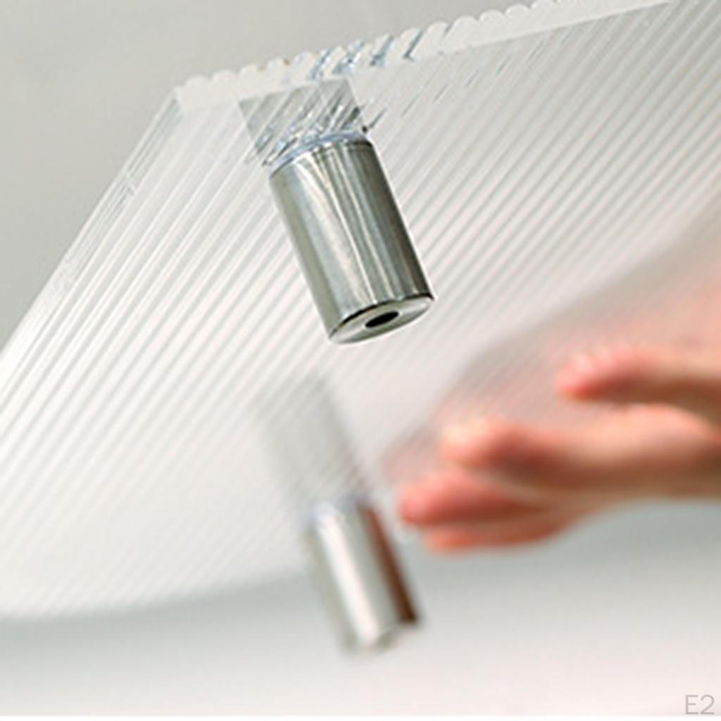 Acrylic Clear Serving Tray Decorative Plate Drink Jewelry Display Coaster