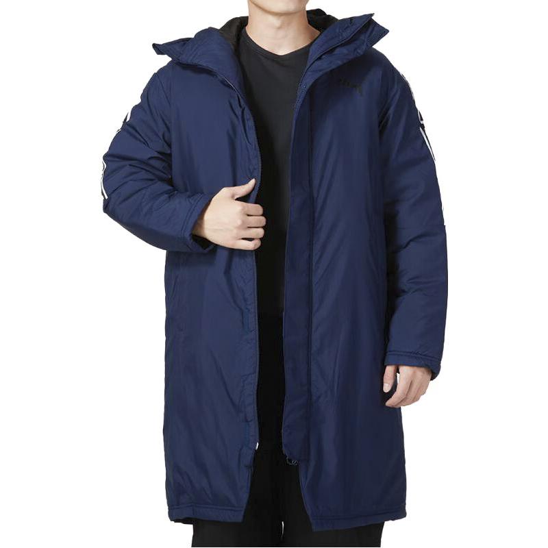 Puma Solid Color Warm Hooded Jacket Men Jacket Navy 580823-06