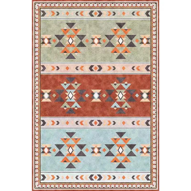 

Европейский стиль роскошный ковер гостиная диван пол цветочный декоративный коврик для дома ванная комната нескользящие коврики мягкие ковры для спальни 40X60cm-16x24in