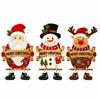 2D Flat Holiday Party Decorations Lightweight Solid Wood Wall Hanging Decor  Home Decor