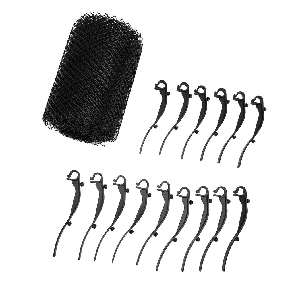 Plastic Gutter Guard Mesh Roll Prevents Clogging Water Pipe Leaf Filter Gutter Guard Netting for