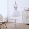 A-line Petticoat Crinoline Slips Wedding Accessories Short Tutu Skirt 50s Vintage Puffy Underskirt Multi Layers 17 Inch