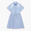 LECOQ GOLF Women'S Short Sleeve Half-Zip Pleated Dress (Gq322Lop71)