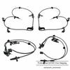 4x ABS Wheel Speed Sensor Front & Rear Right+Left Set For Toyota RAV4 2006-2012