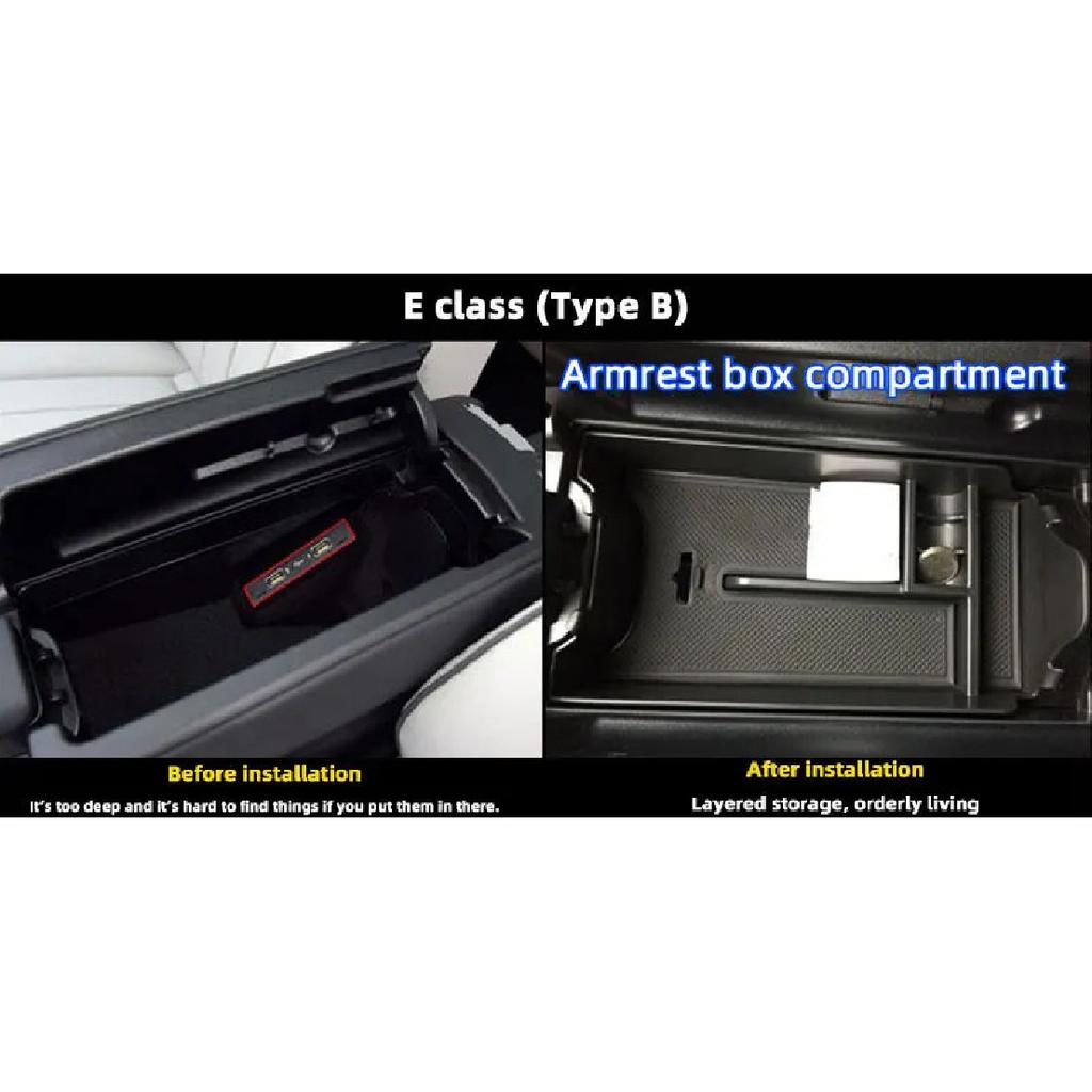Car Front Rear Door Armrest Handle Storage Box Interior Trim For Mercedes Benz E Class W212 2010 2011 2012 2013 2014 2015 2016