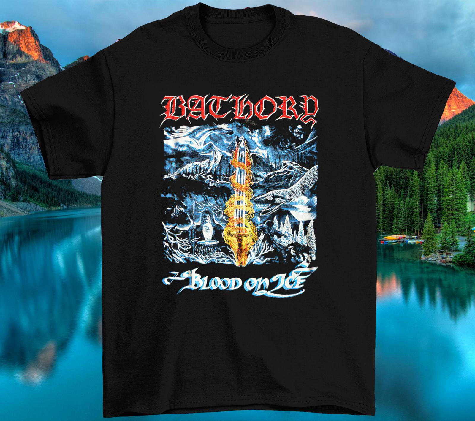 26 Bathory Band Blood on Ice Cotton Black Unisex S-234XL T-Shirt CG958 Unisex T-Shirt M
