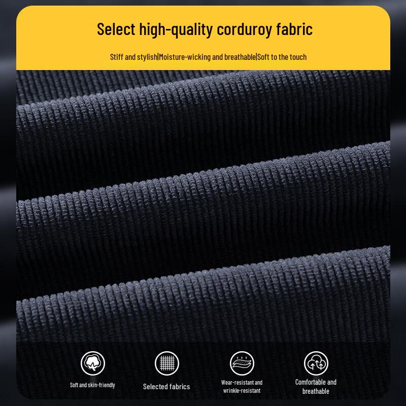 Mark Fairwhale Men's Corduroy Loose Harem Pants