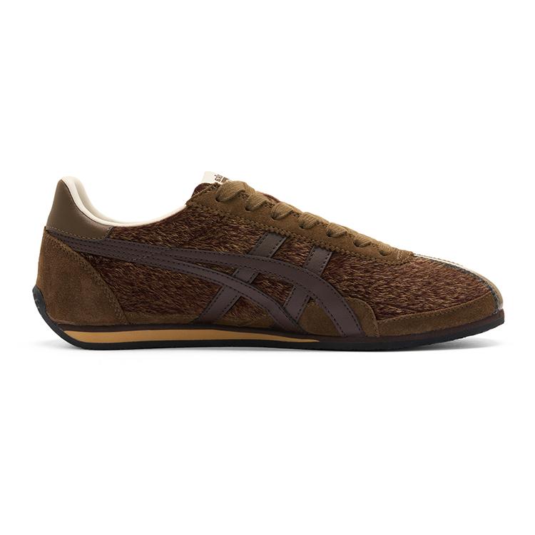 ONITSUKA TIGER Runspark Classic Retro Slitesterke Lavsko Livsstilssneakers Unisex sneakers Brun 1183C536-200