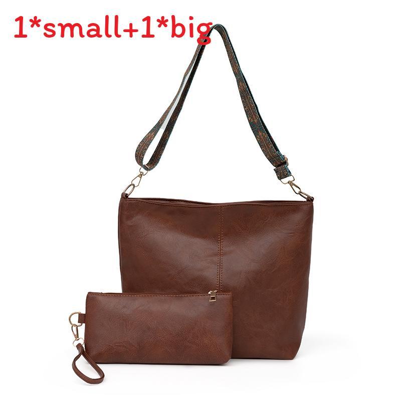 Pu Material Tote Bag For Women Large Capacity Crossbody Purse With Zipper Closure