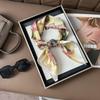 Korean Style High-End Printed Silk Scarf - Versatile Fashion Accessory