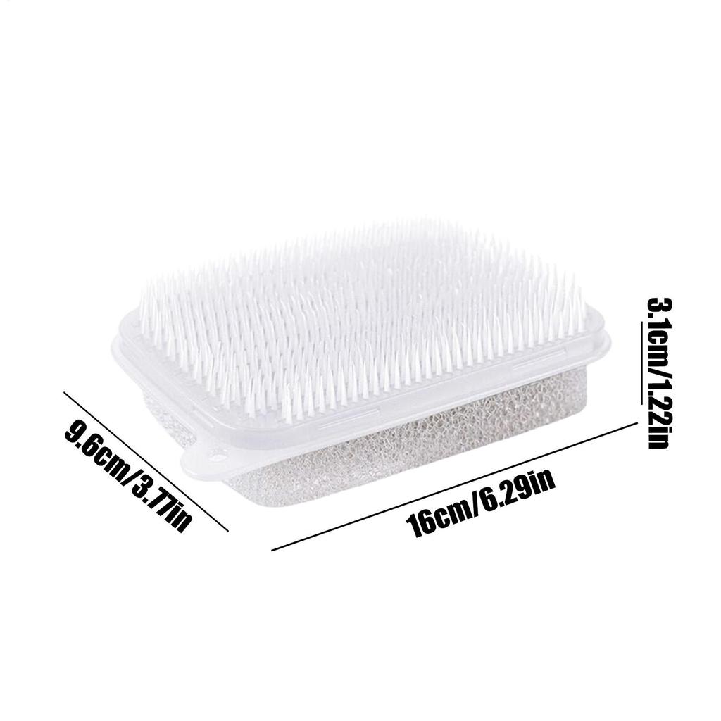 Potato Scrubber Brush Double-Sided Vegetable Cleaner Veggie Scrubber For Dish Washing Bottle Pot Stove Pan Oven Sink Cooking